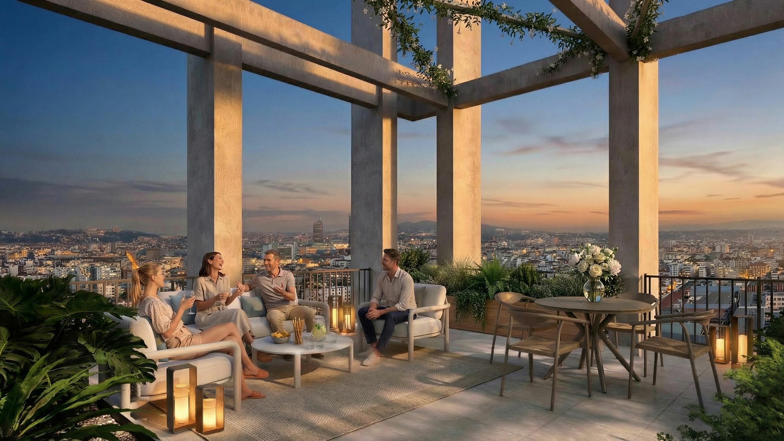 Huitième Art Héritage panoramic terrace