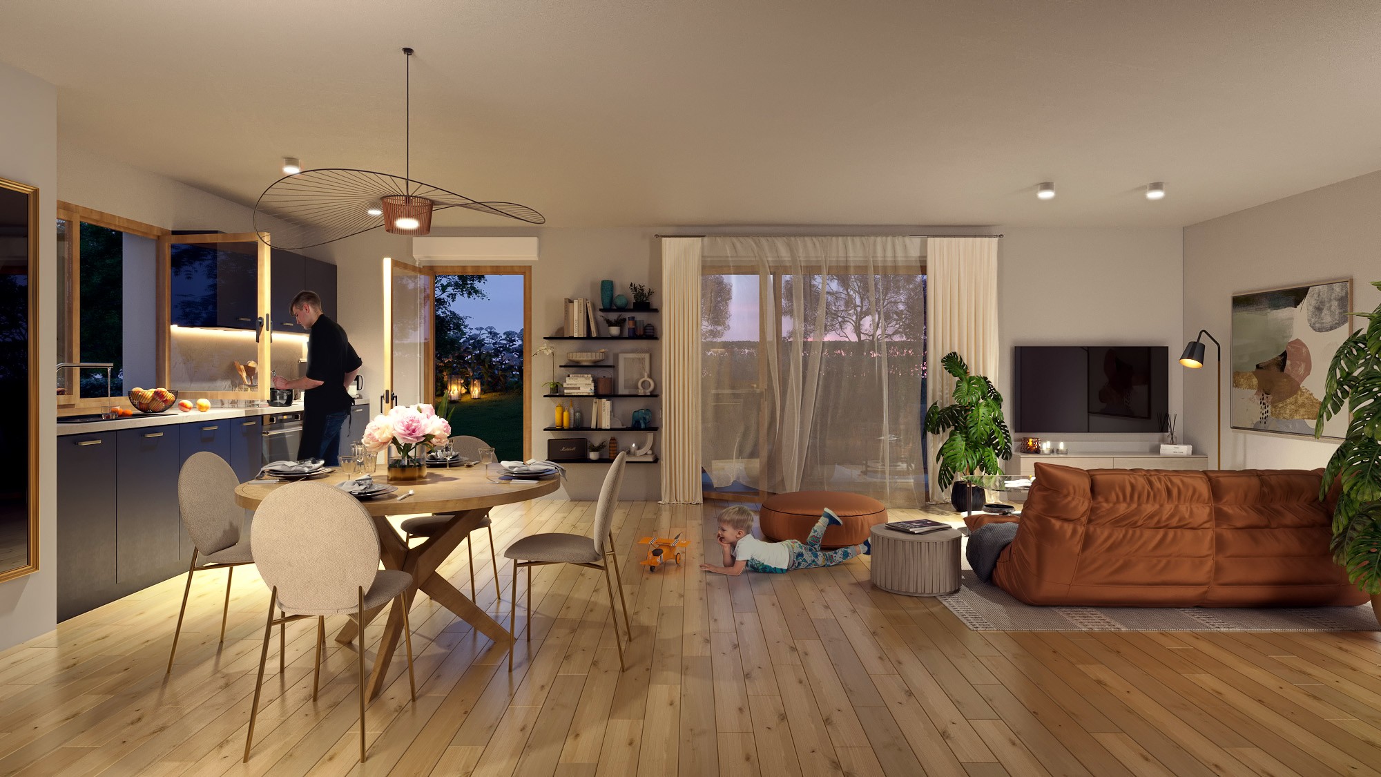 Jardin des Sens interior